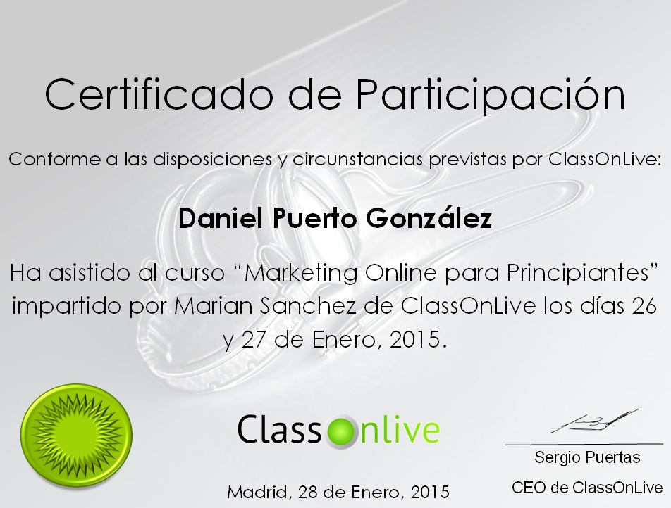 certificados
